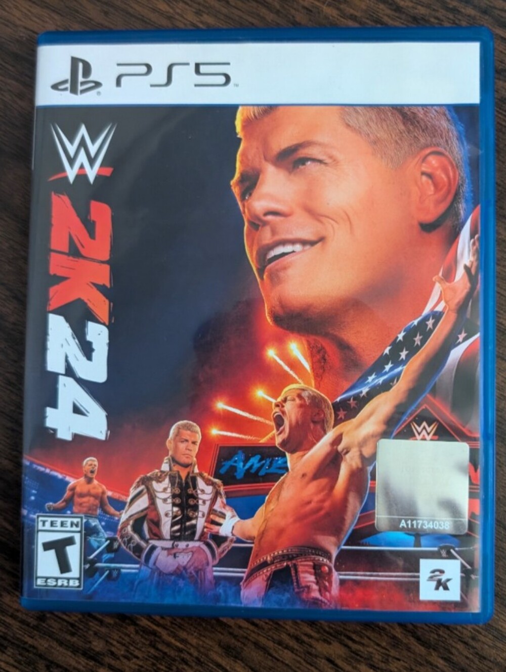 WWE 2K24  For PS5 Video Game. Like New.